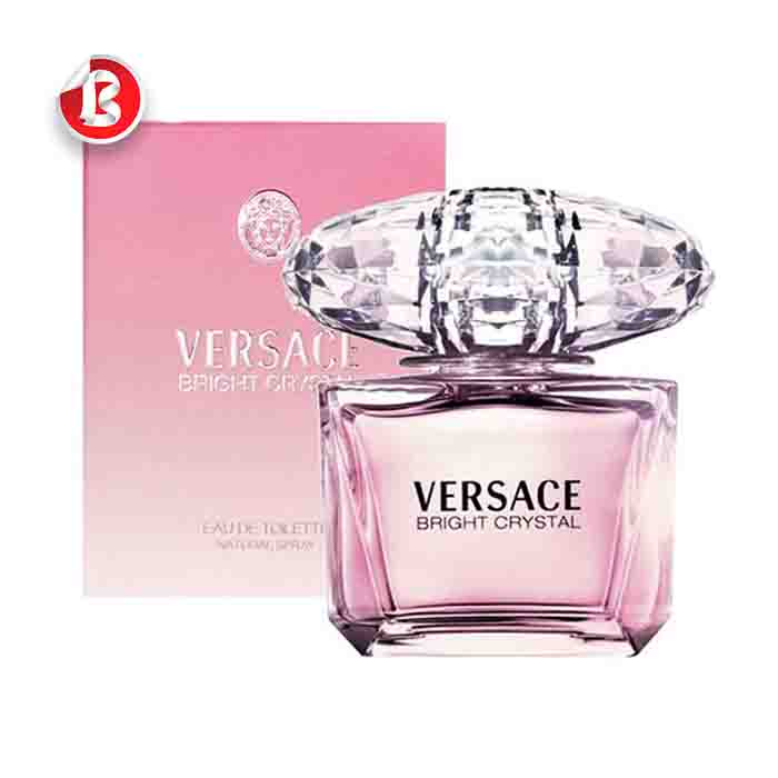 عکس اصلی عطر و ادکلن زنانه ورساچه برایت کریستال VERSACE BRIGHT CRYSTAL EDT